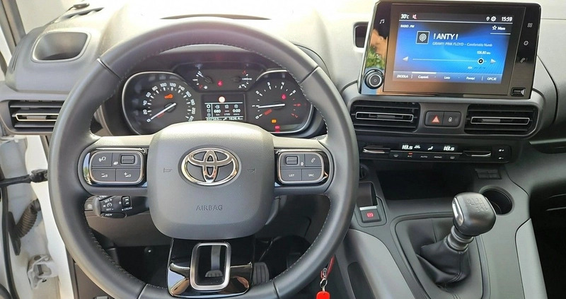 Toyota Proace City Verso cena 99900 przebieg: 38343, rok produkcji 2021 z Błonie małe 326